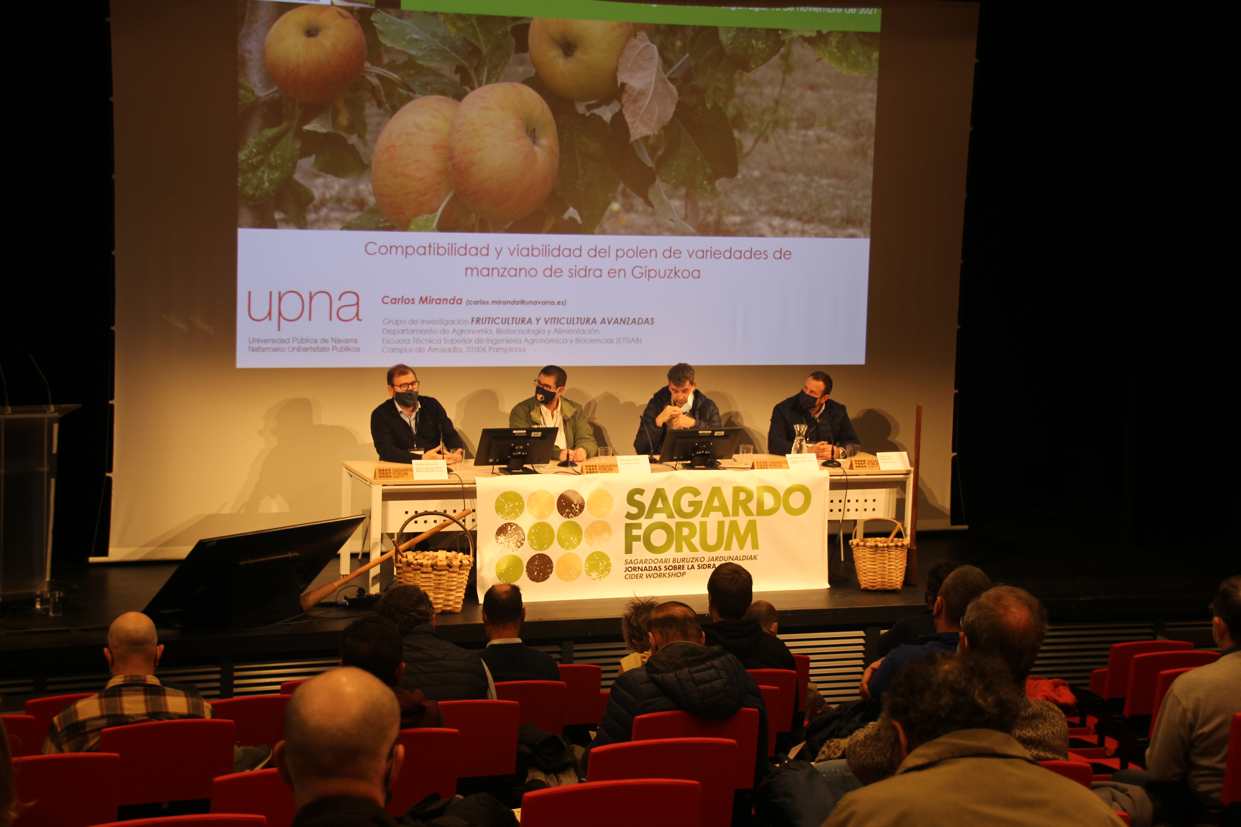El cultivo de la manzana en el primer día del Sagardo Forum IV